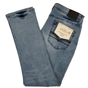 Artful Rebel‎ Jax Slim Jeans High Performance Stretch Luxury Denim 38x32 New